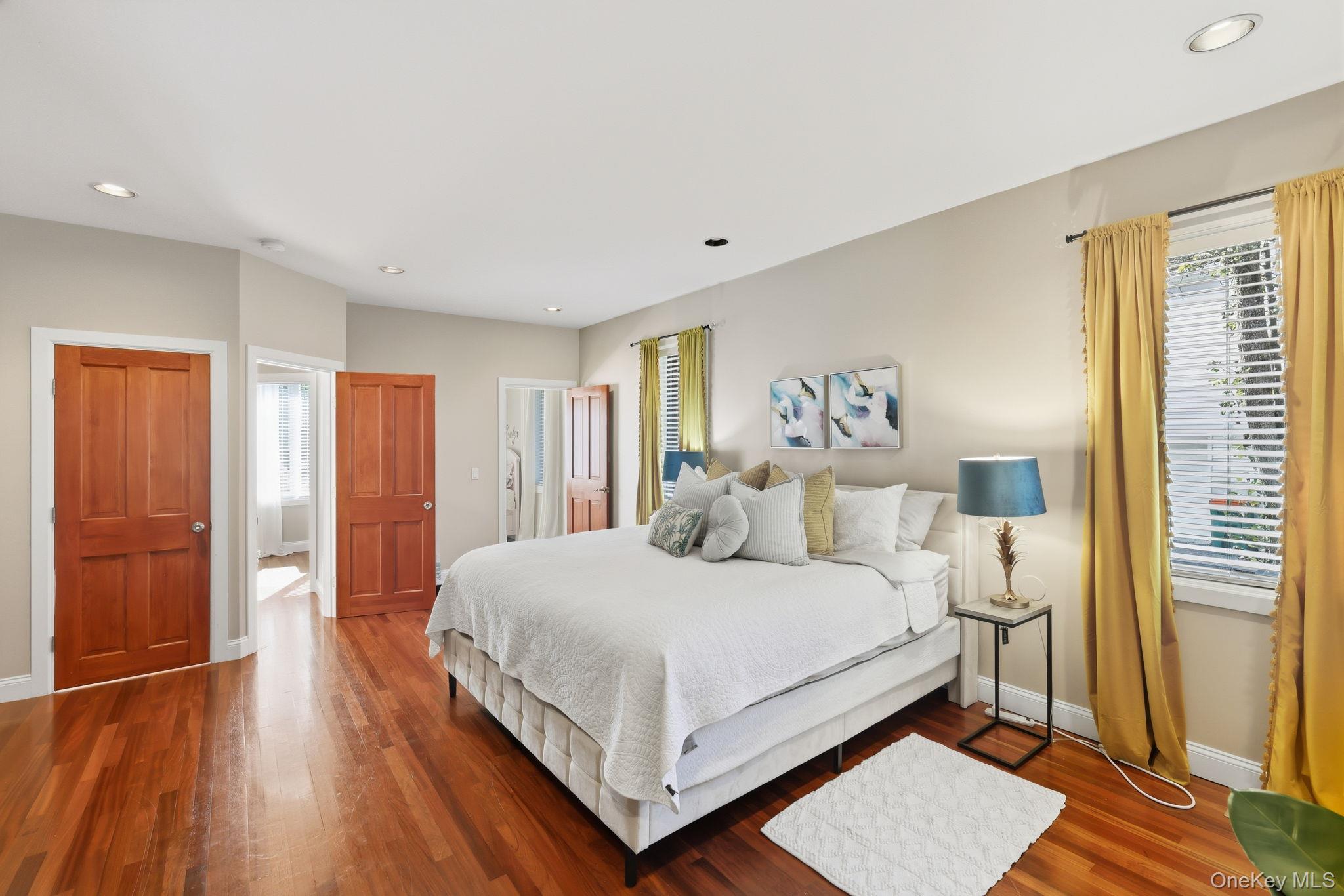 45 Evergreen Avenue Poughkeepsie, NY 12601 - Photo 21 of 43 a bedroom with a large bed and a window