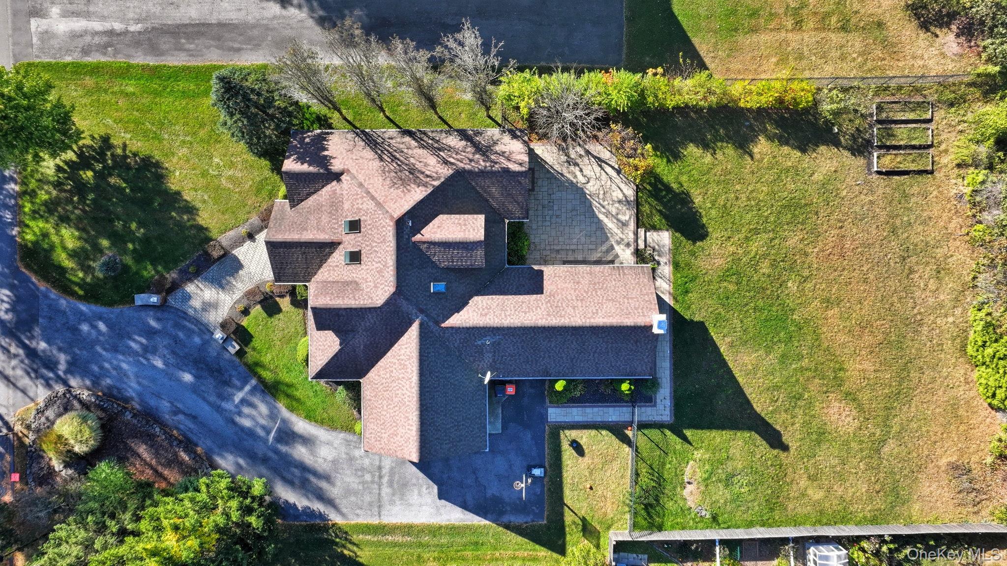 45 Evergreen Avenue Poughkeepsie, NY 12601 - Photo 37 of 43 an aerial view of a house with a yard basket ball court