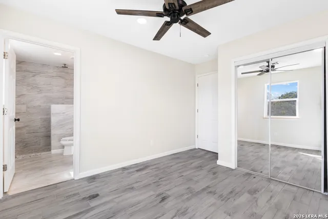 wooden floor in an empty room