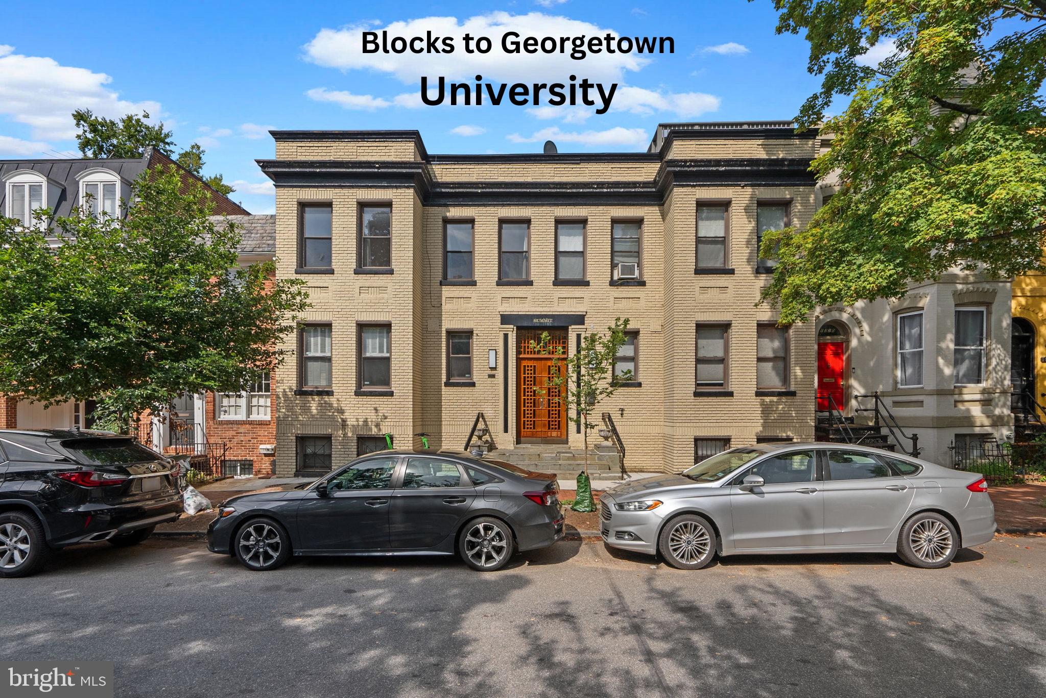 1318 35th Street Northwest, Unit 7 Washington, DC 20007 - Photo 1 of 27 a car parked in front of a building