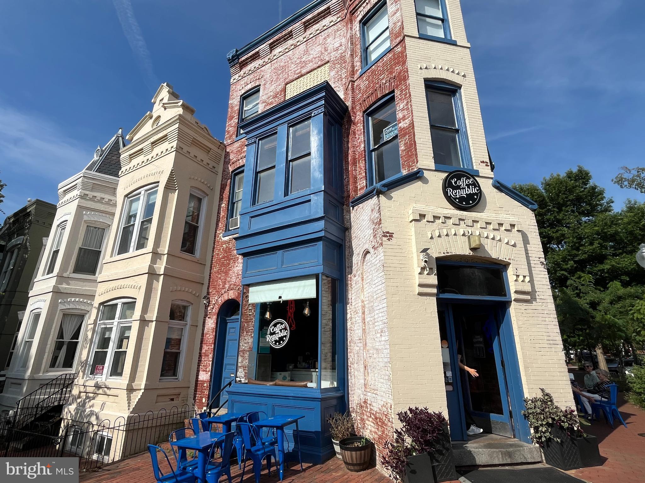 1318 35th Street Northwest, Unit 7 Washington, DC 20007 - Photo 23 of 27 a front view of a multi story residential apartment building
