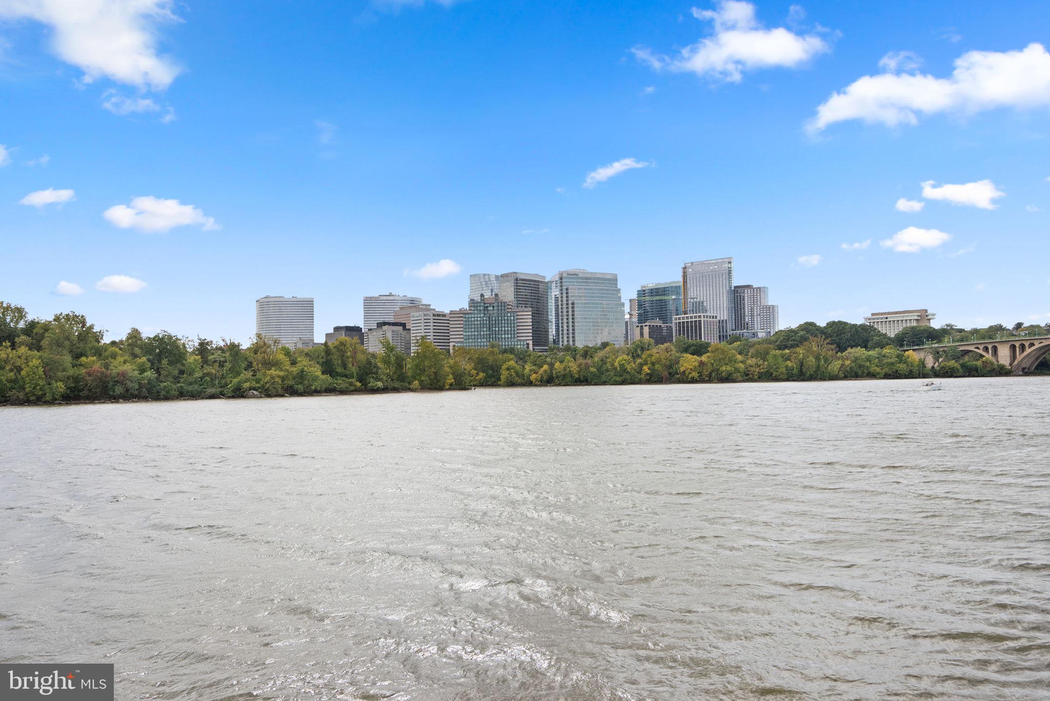 1318 35th Street Northwest, Unit 7 Washington, DC 20007 - Photo 26 of 27 a view of lake and city