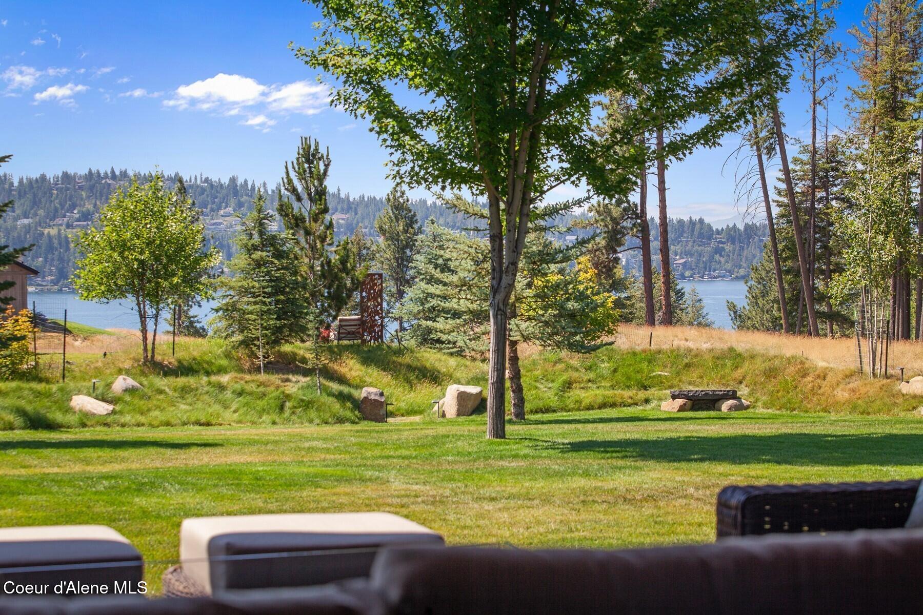 3674 East Basin Falls Road Hayden, ID 83835 - Photo 44 of 70 Lakeshore Backyard Panorama