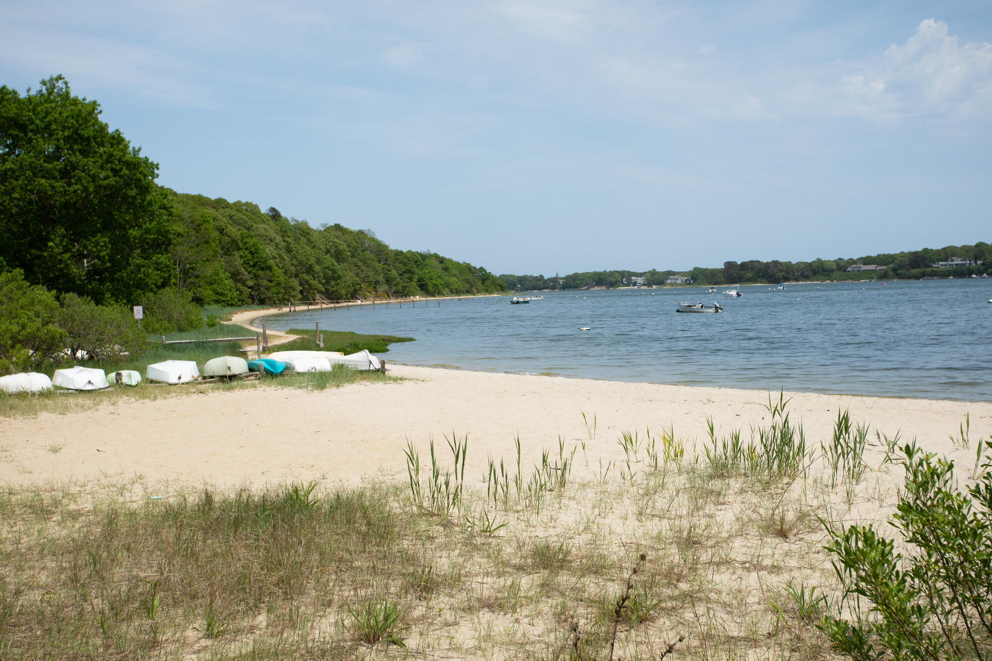 21 Captain Isiah's Road Cotuit, MA 02635 - Photo 44 of 47 a view of a lake with a mountain