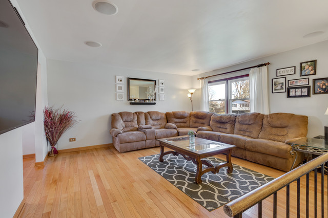 5001 Tile Line Road Crystal Lake, IL 60012 - Photo 8 of 30 a living room with furniture and a wooden floor