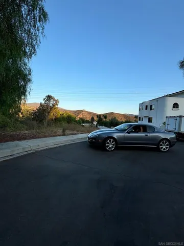 a car parked on the side of the road