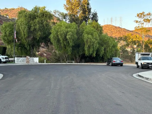 a car parked on the side of the road