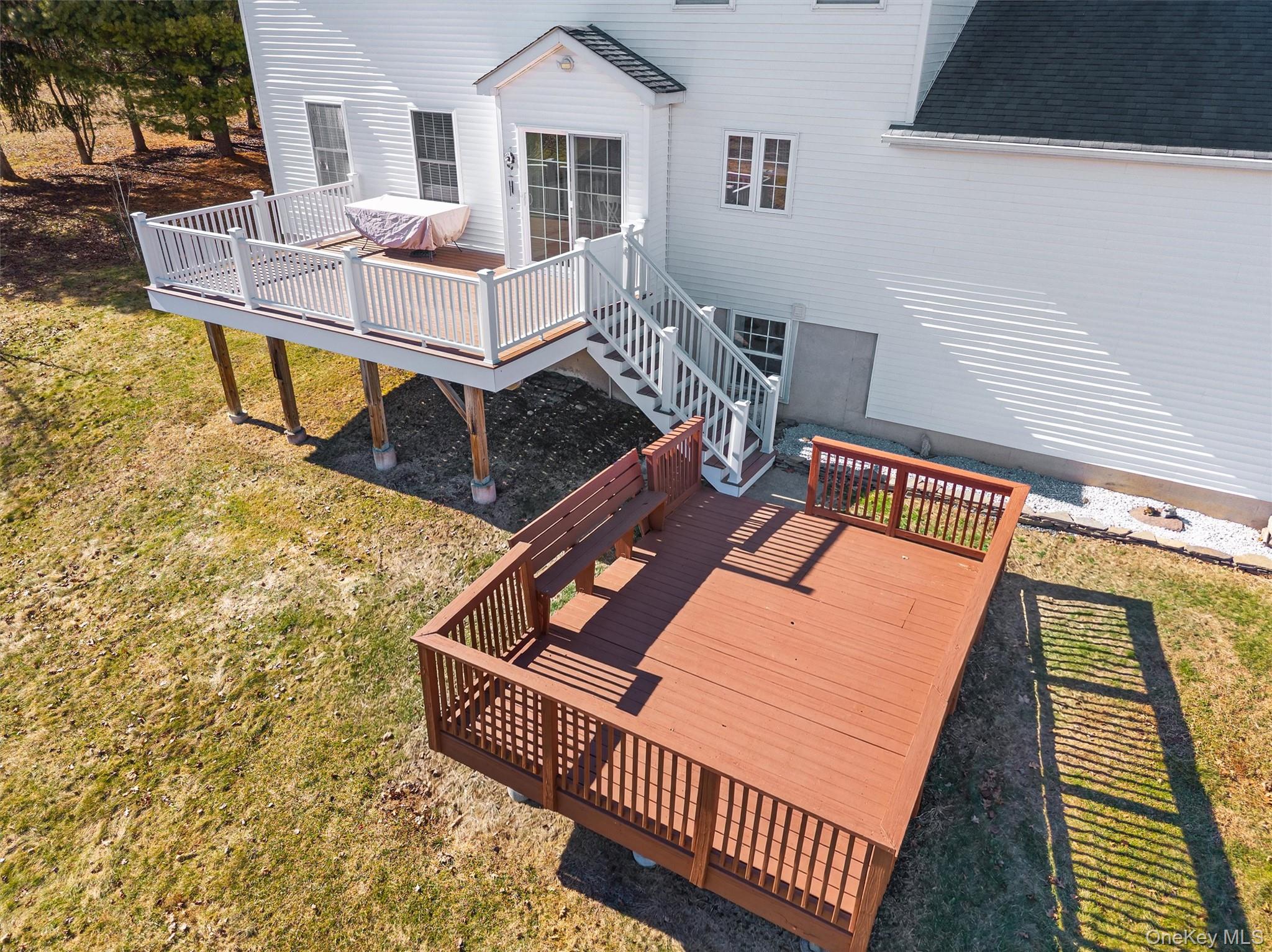 127 Egbertson Road Campbell Hall, NY 10916 - Photo 36 of 48 a balcony view with a sitting space