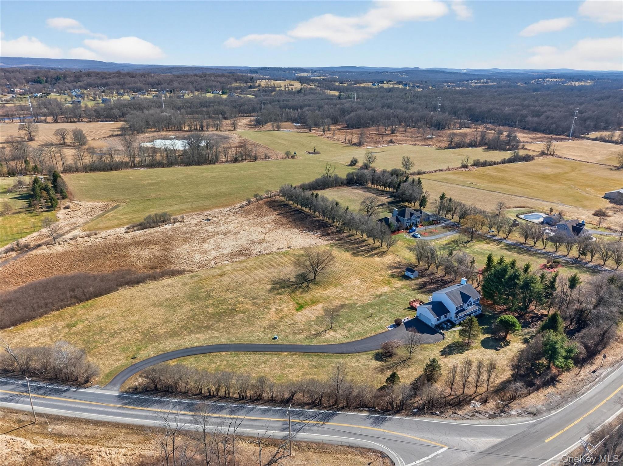 127 Egbertson Road Campbell Hall, NY 10916 - Photo 42 of 48 an aerial view of residential houses with outdoor space