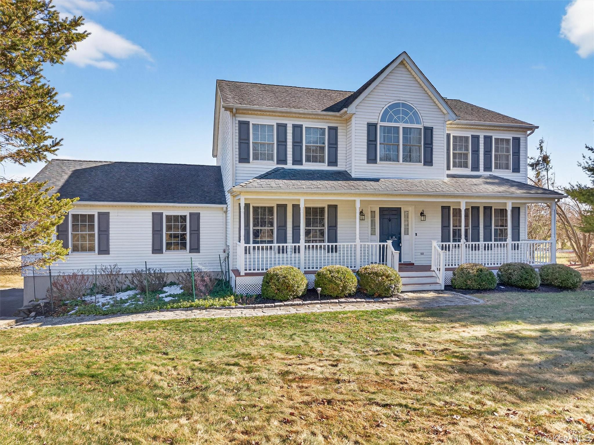 127 Egbertson Road Campbell Hall, NY 10916 - Photo 45 of 48 a front view of a house with a yard