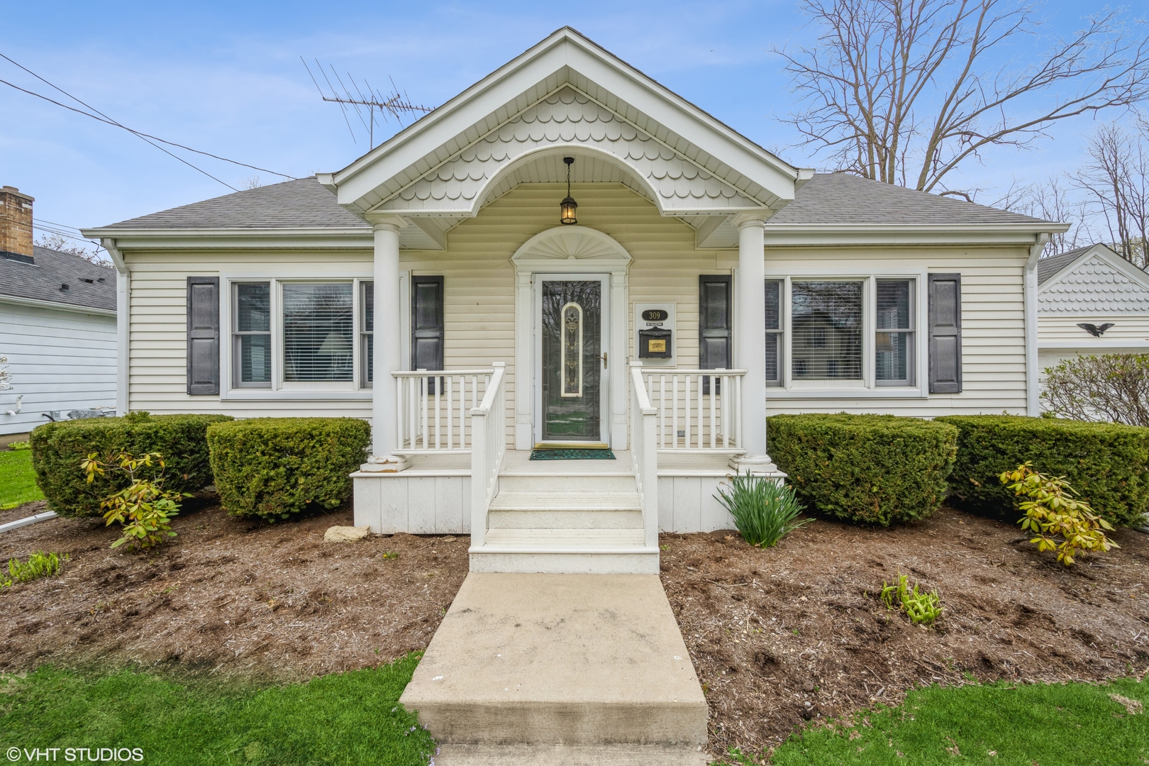 front view of a house