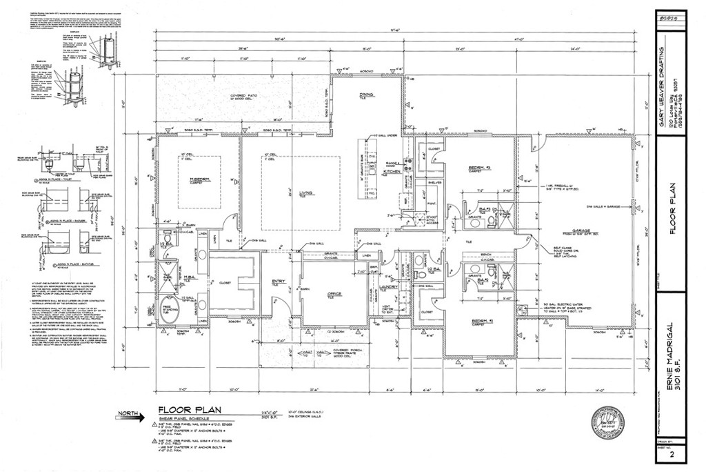 0 Cornucopia Road Exeter, CA 93221 - Photo 4 of 4 a black and white photo of a room