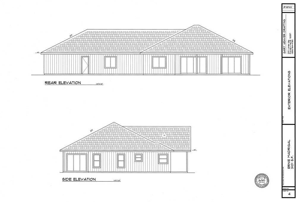 0 Cornucopia Road Exeter, CA 93221 - Photo 2 of 4 a black and white photo of a floor plan