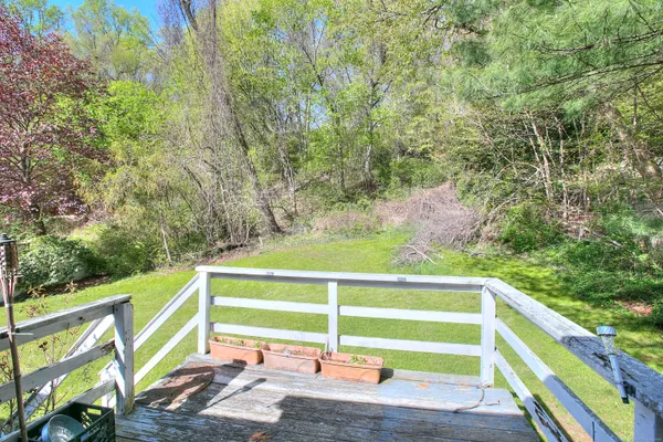 a view of outdoor space with deck