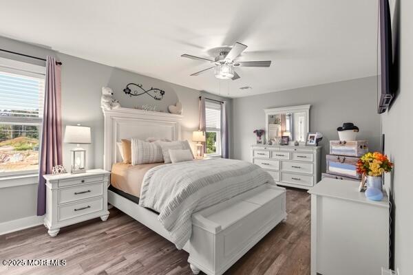 83 Whitesville Road Jackson, NJ 08527 - Photo 12 of 38 a spacious bedroom with a bed and a chandelier