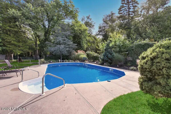 a view of outdoor space yard swimming pool and patio