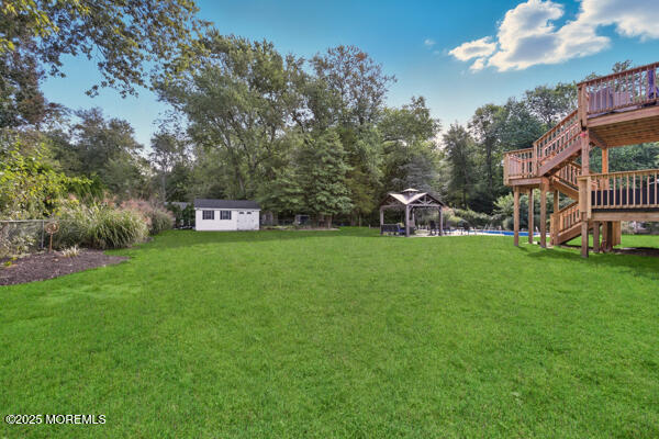 83 Whitesville Road Jackson, NJ 08527 - Photo 26 of 38 a house view with a sitting space and garden