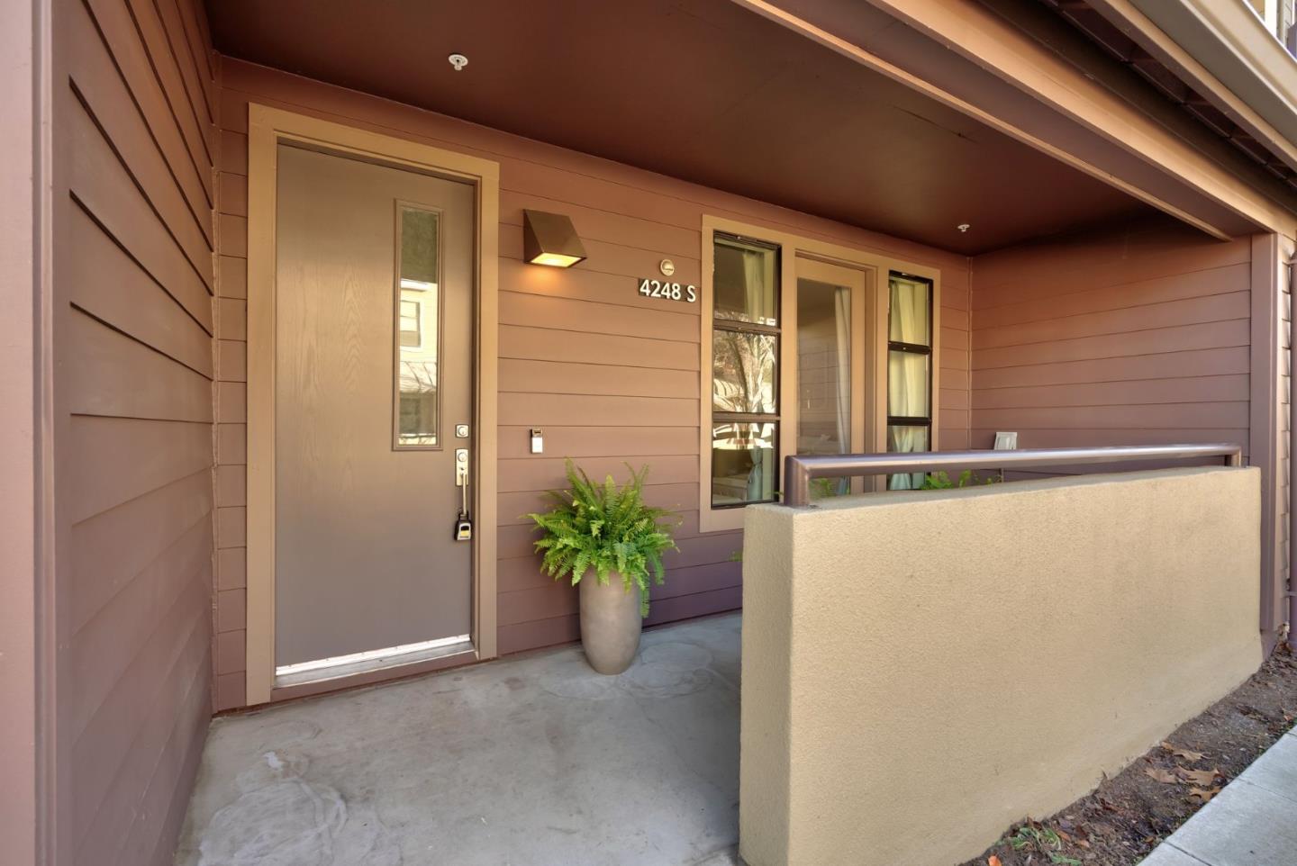 4248 Rickeys Way, Unit S Palo Alto, CA 94306 - Photo 3 of 42 a view of a house with potted plants