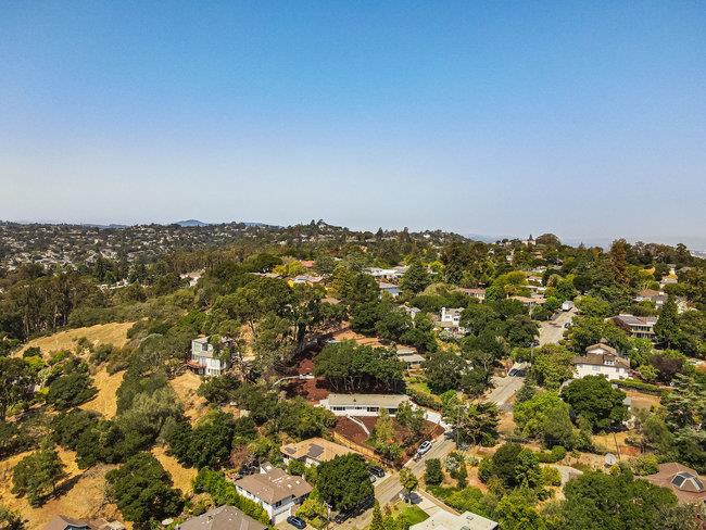 908 Holly Road Belmont, CA 94002 - Photo 47 of 50 an aerial view of residential building and trees around