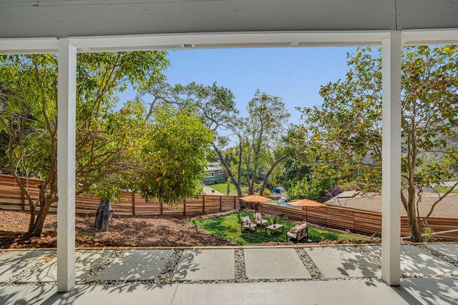 908 Holly Road Belmont, CA 94002 - Photo 5 of 50 a view of a garden with plants