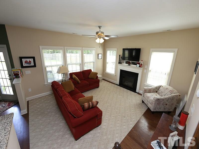 69 Arbor Loop Angier, NC 27501 - Photo 2 of 13 Wonderful Open Concept LR with beautiful HW Floors