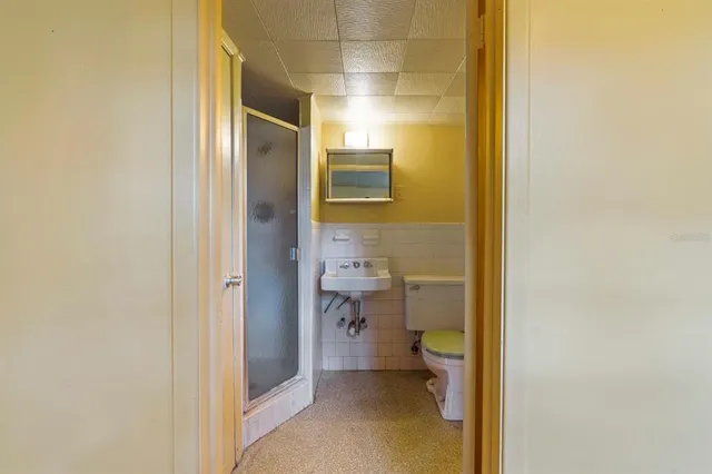 a view of boat floating on water