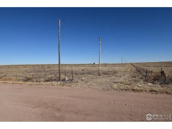 a open area with a yard