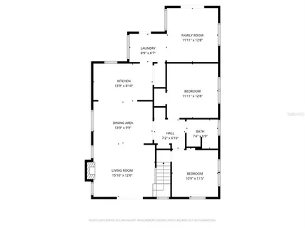 a picture of a floor plan