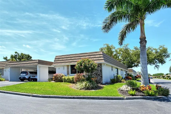 a view of roof deck with furniture