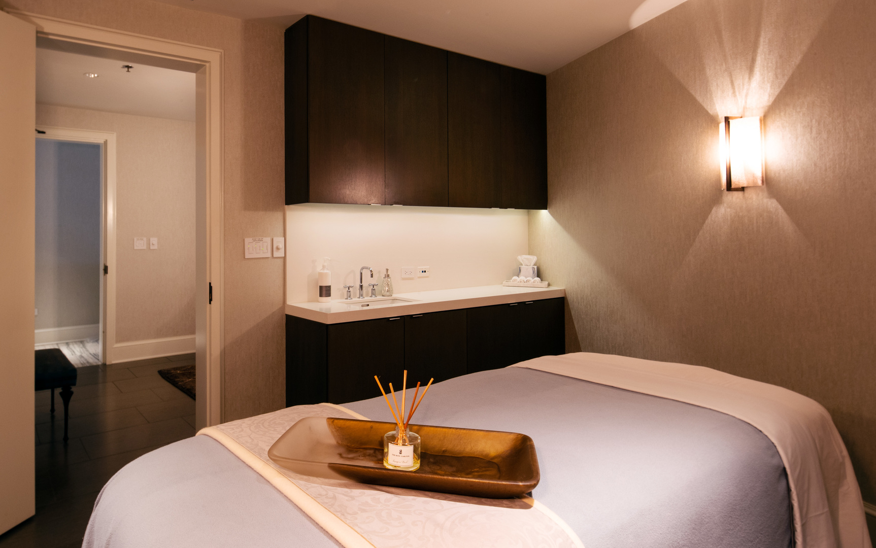 118 East Erie Street, Unit 18A Chicago, IL 60611 - Photo 37 of 40 a bathroom with a sink and a mirror