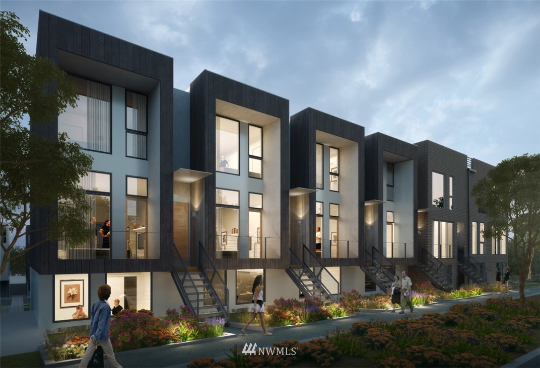 63 East Lynn Street Seattle, WA 98102 - Photo 11 of 20 a front view of houses with yard