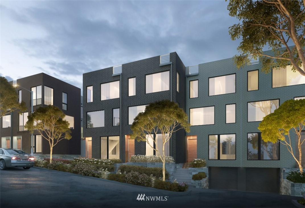 63 East Lynn Street Seattle, WA 98102 - Photo 10 of 20 a front view of a building with a garden