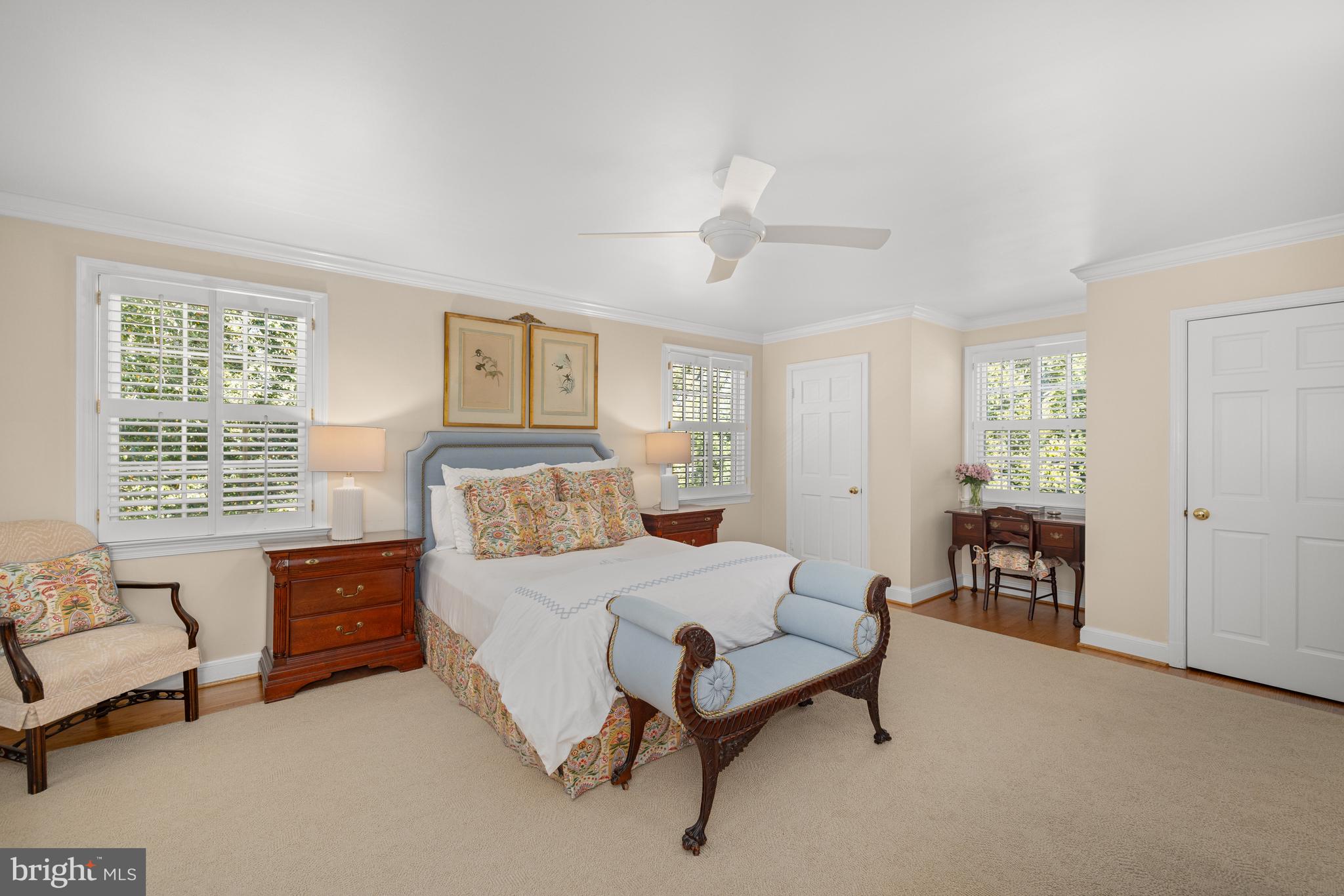 3730 Cardiff Road Chevy Chase, MD 20815 - Photo 22 of 49 a bedroom with a bed furniture and a window