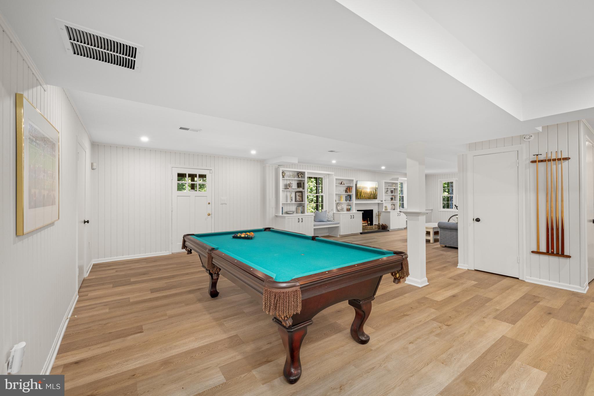 3730 Cardiff Road Chevy Chase, MD 20815 - Photo 36 of 49 a room with pool table and windows