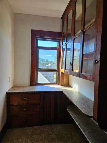 a view of two windows and a room with windows