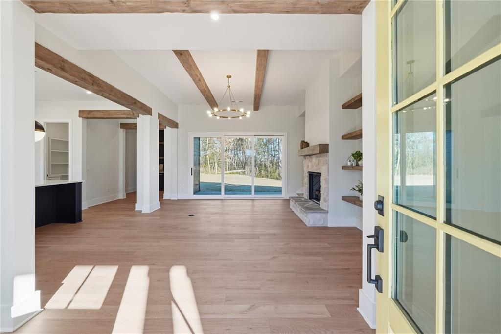 157 Palisade Drive Rydal, GA 30171 - Photo 9 of 67 a view of an entryway with wooden floor