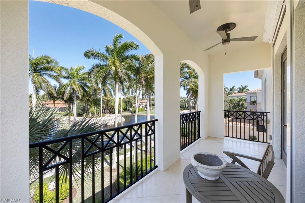 2870 Castillo Court, Unit 103 Naples, FL 34109 - Photo 7 of 34 a view of a balcony with furniture