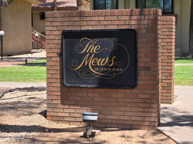 a sign that is on the side of a building