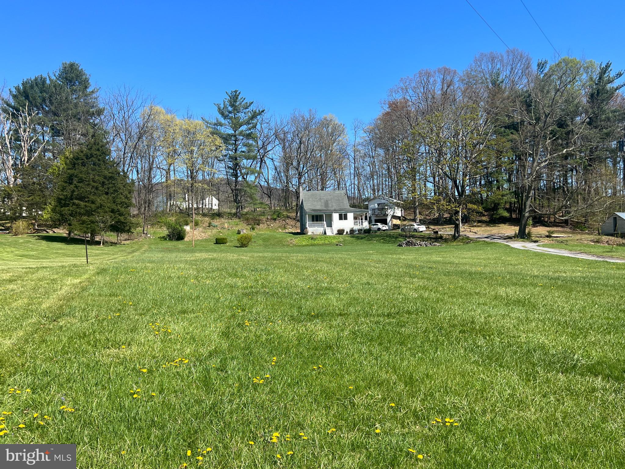 Large spacious front yard