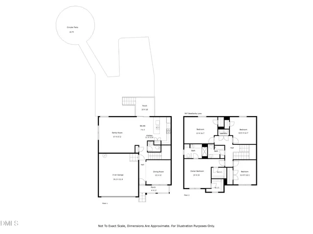 $2,650 | 947 Weatherby Lane, Creedmoor, NC 27522
