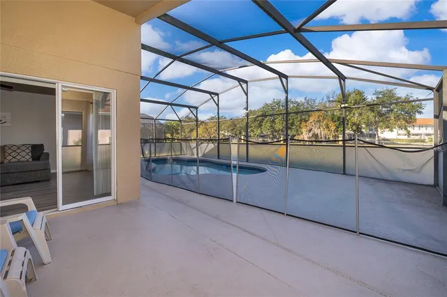 a view of a room with window