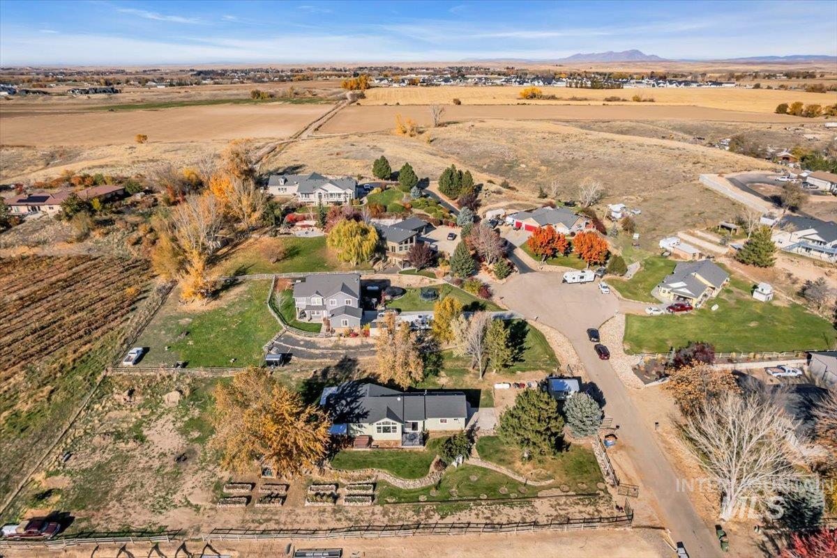 23919 Tyler Lane Middleton, ID 83644 - Photo 42 of 48 Aerial view of property and surrounding area featuring rural landscape