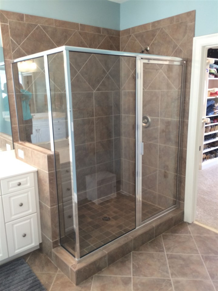2 Hidden Ridge Court Durham, NC 27707 - Photo 12 of 25 Owner's Bathroom - Shower