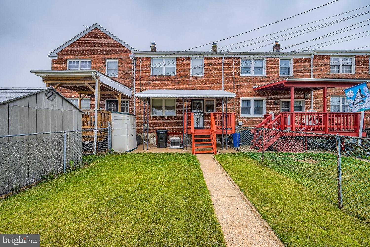 5466 Addington Road Baltimore, MD 21207 - Photo 31 of 31 Charming brick townhome with inviting yard.