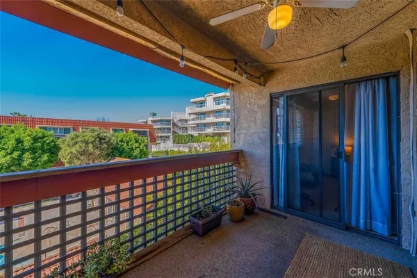 a view of balcony