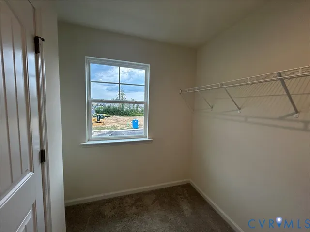 a small space with a window