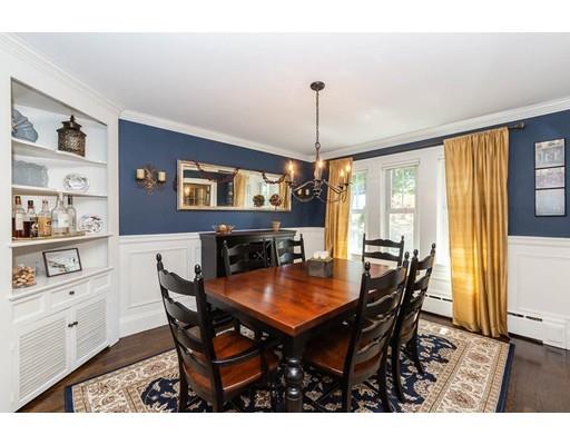 72 Badger Road Medford, MA 02155 - Photo 17 of 42 a view of a dining room with furniture window and wooden floor