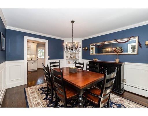 72 Badger Road Medford, MA 02155 - Photo 18 of 42 a view of a dining room with furniture window and wooden floor