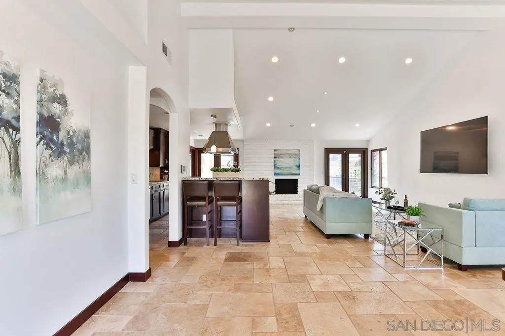 2038 Valley Rim Road El Cajon, CA 92019 - Photo 6 of 37 a living room with furniture and a flat screen tv