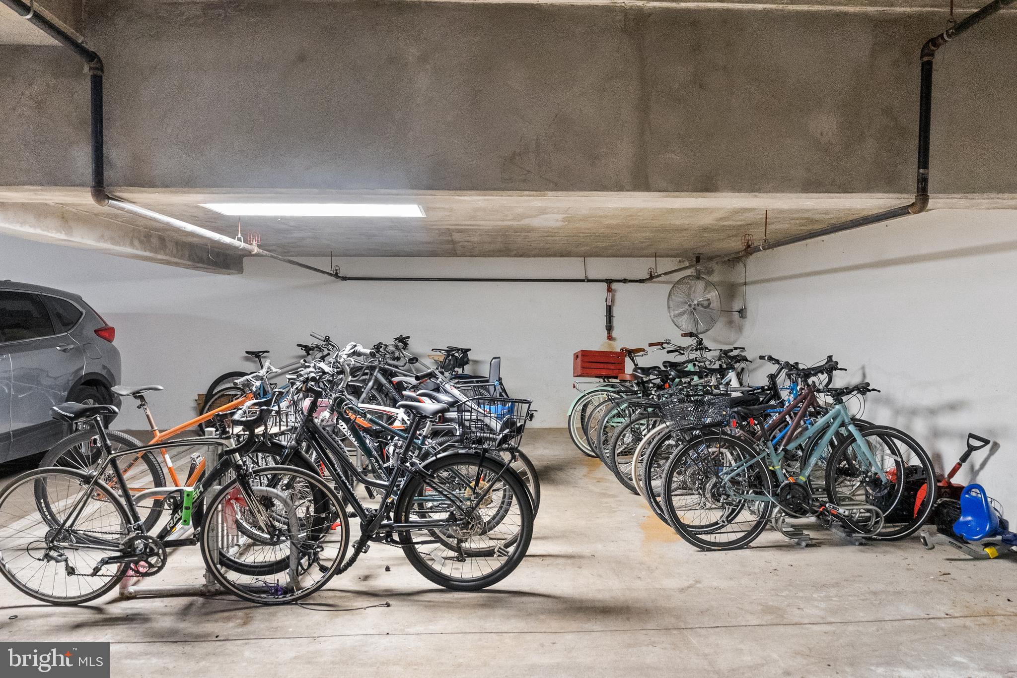 401 13th Street Northeast, Unit 313 Washington, DC 20002 - Photo 40 of 45 a view of a bike garage